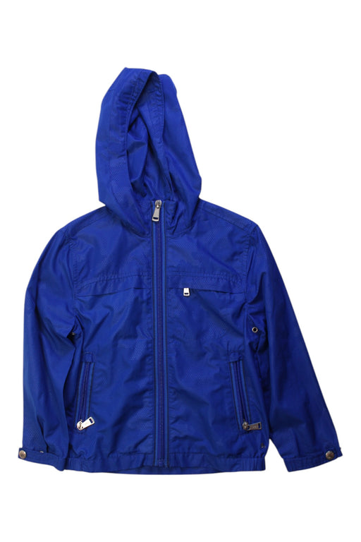 A Blue Rain Jackets from Polo Ralph Lauren in size 4T for boy. (Front View)