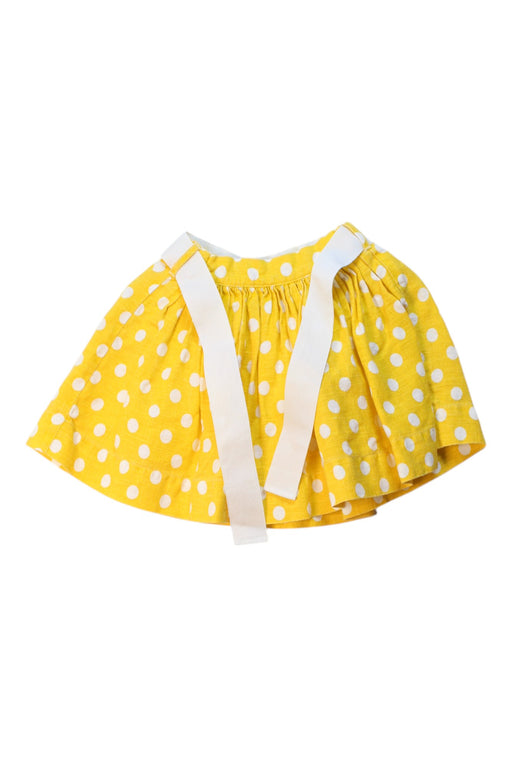 A Yellow Short Skirts from Petit Bateau in size 3T for girl. (Front View)