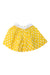 A Yellow Short Skirts from Petit Bateau in size 3T for girl. (Back View)