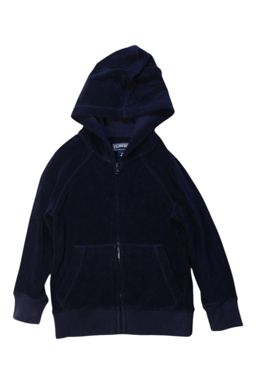A Navy Hooded Sweatshirts from Vilebrequin in size 4T for boy. (Front View)