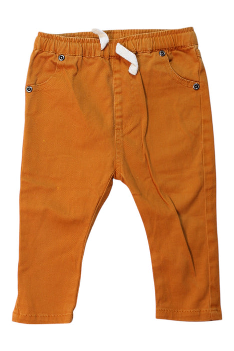 A Orange Casual Pants from Seed in size 12-18M for boy. (Front View)