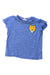 A Blue Short Sleeve Tops from Seed in size 2T for boy. (Front View)