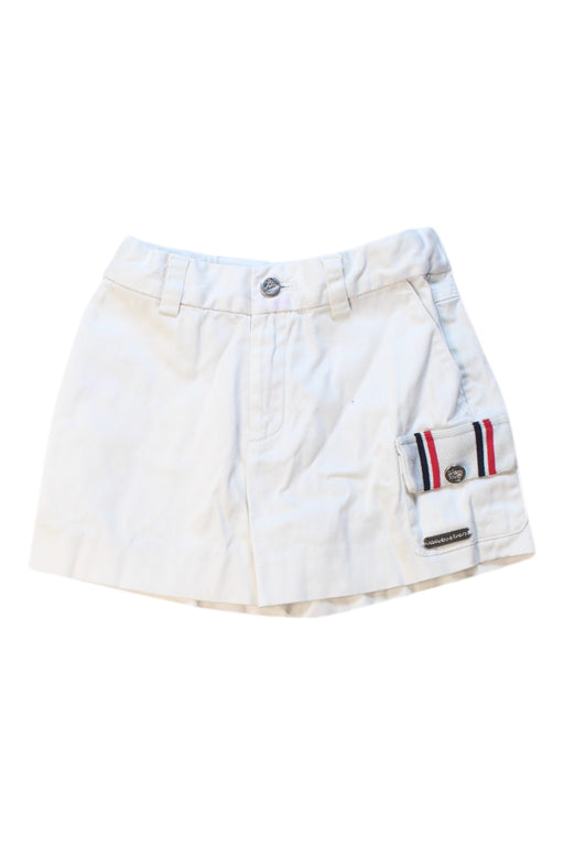 A White Shorts from Nicholas & Bears in size 6-12M for boy. (Front View)