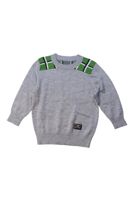 A Grey Knit Sweaters from Nicholas & Bears in size 18-24M for boy. (Front View)