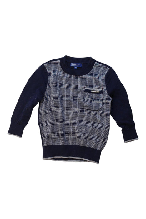 A Navy Knit Sweaters from Nicholas & Bears in size 12-18M for boy. (Front View)