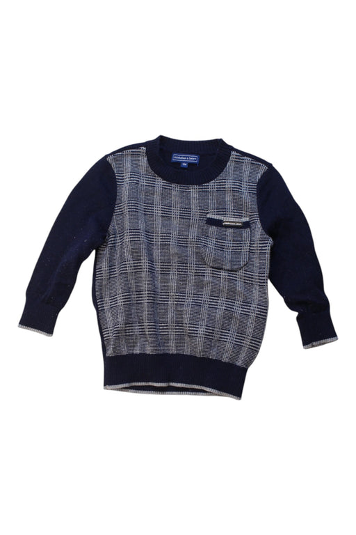 A Navy Knit Sweaters from Nicholas & Bears in size 12-18M for boy. (Front View)