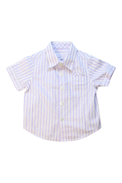A White Short Sleeve Shirts from Nicholas & Bears in size 6-12M for boy. (Front View)