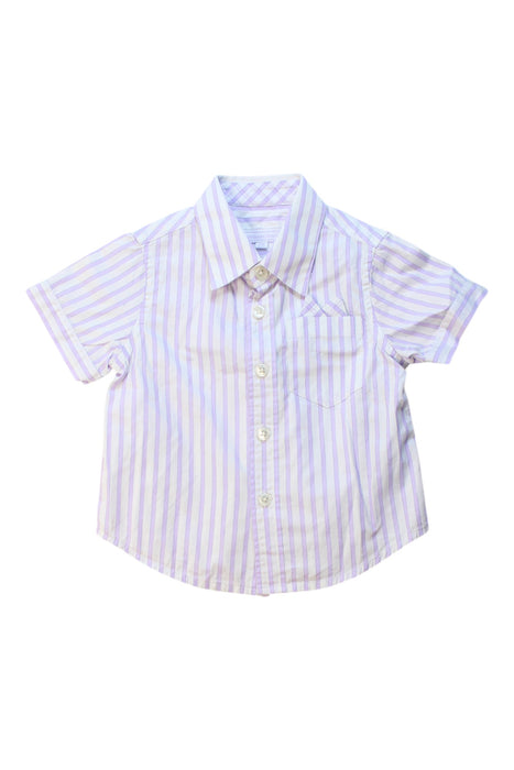A White Short Sleeve Shirts from Nicholas & Bears in size 6-12M for boy. (Back View)
