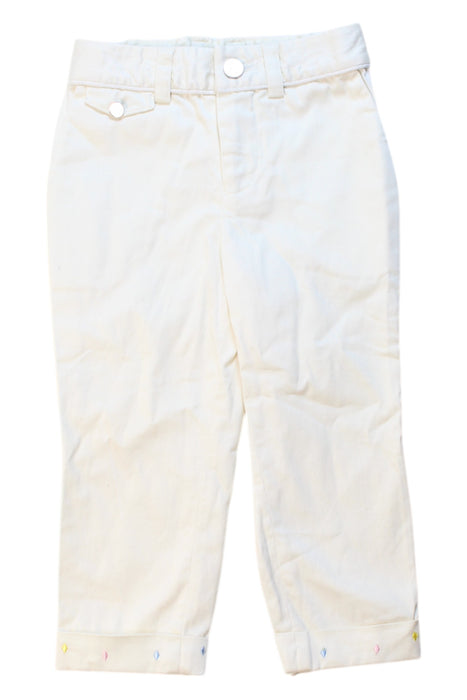 A White Casual Pants from Nicholas & Bears in size 6-12M for boy. (Front View)