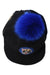 A Black Winter Hats from MLB in size 4T for boy. (Front View)