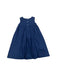 A Navy Sleeveless Dresses from Malvi & Co. in size 6T for girl. (Back View)
