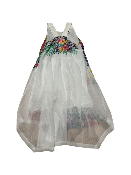 A Multicolour Sleeveless Dresses from Desigual in size 8Y for girl. (Back View)