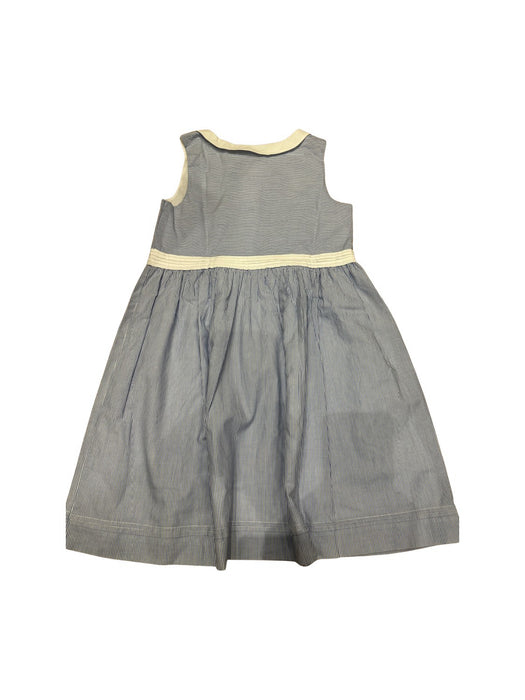 A White Sleeveless Dresses from Cyrillus in size 8Y for girl. (Back View)