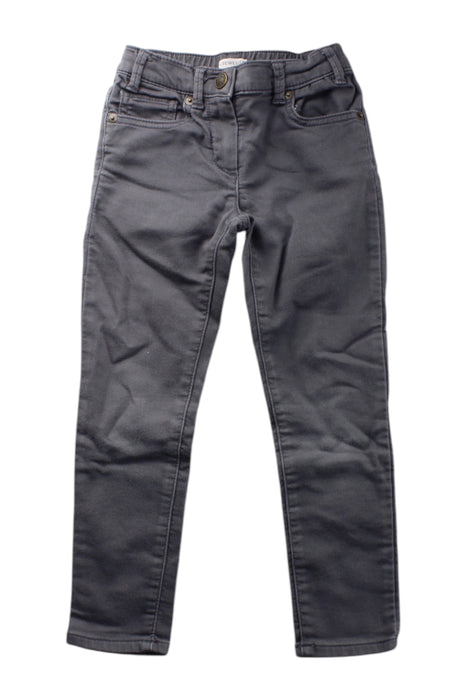 A Grey Casual Pants from Crewcuts in size 6T for neutral. (Front View)
