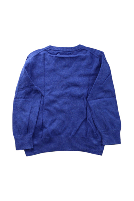 A Blue Knit Sweaters from Polo Ralph Lauren in size 3T for boy. (Back View)