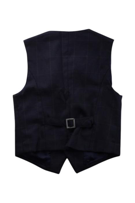 A Black Suit Vests from Nicholas & Bears in size 6T for boy. (Back View)