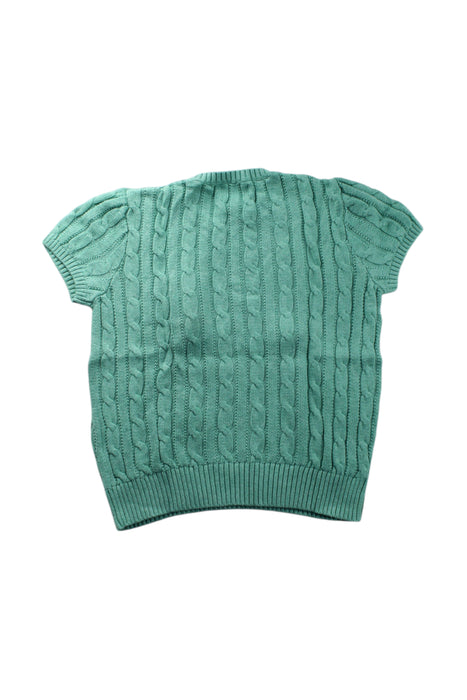 A Green Knit Sweaters from Polo Ralph Lauren in size 8Y for girl. (Back View)
