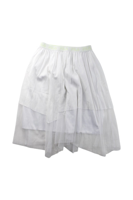 A White Tulle Skirts from Fila in size 12Y for girl. (Back View)