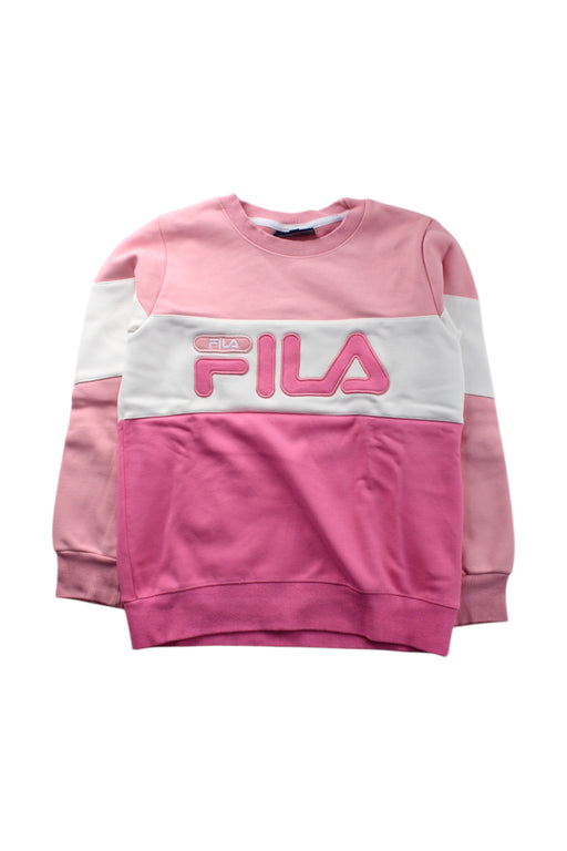 A Pink Sweatshirts from Fila in size 12Y for neutral. (Front View)