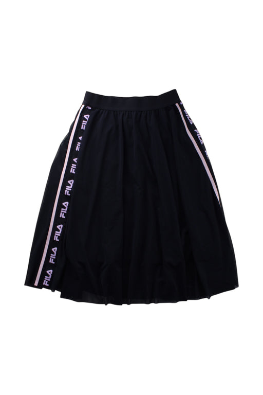 A Black Mid Skirts from Fila in size 12Y for girl. (Front View)