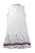 A White Sleeveless Dresses from Tommy Hilfiger in size 12Y for girl. (Back View)
