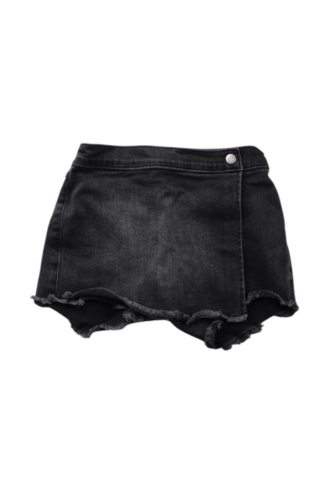 A Black Skorts from Abercrombie & Fitch in size 7Y for girl. (Front View)