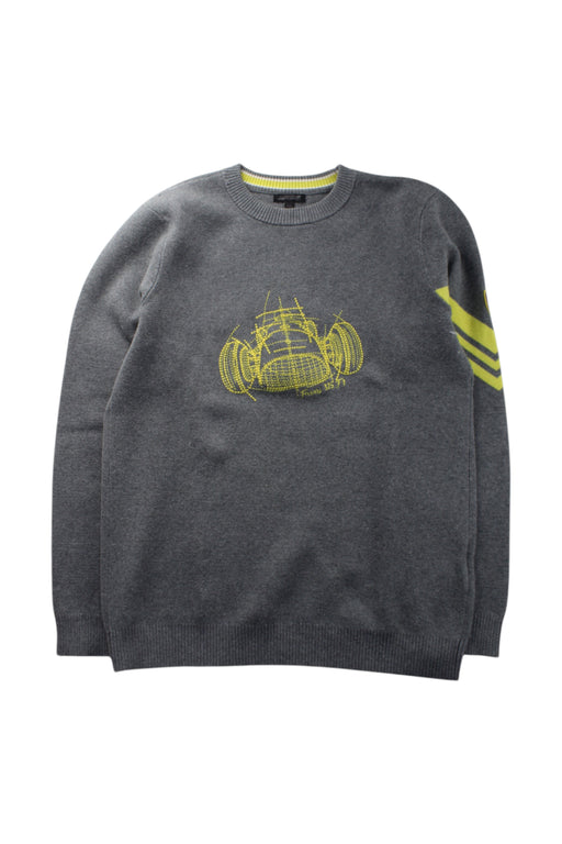 A Grey Crewneck Sweatshirts from Ferrari in size 13Y for neutral. (Front View)