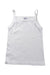 A White Sleeveless Tops from Petit Bateau in size 4T for neutral. (Front View)