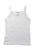 A White Sleeveless Tops from Petit Bateau in size 4T for neutral. (Front View)