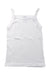 A White Sleeveless Tops from Petit Bateau in size 4T for neutral. (Front View)