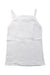 A White Sleeveless Tops from Petit Bateau in size 4T for neutral. (Back View)