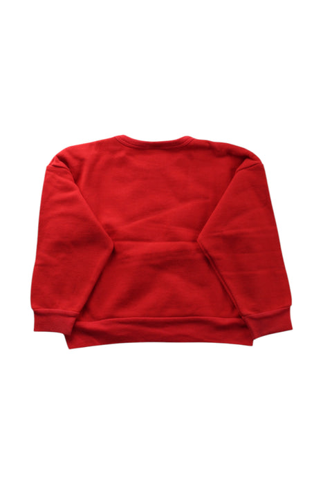 A Red Crewneck Sweatshirts from Petit Bateau in size 3T for neutral. (Back View)