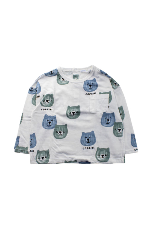 A Multicolour Long Sleeve Tops from Bout'Chou in size 3T for neutral. (Front View)