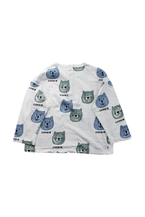 A Multicolour Long Sleeve Tops from Bout'Chou in size 3T for neutral. (Back View)