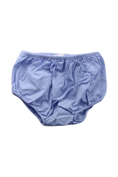 A Blue Bloomers from Little Mercerie in size 12-18M for neutral. (Front View)