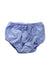A Blue Bloomers from Little Mercerie in size 12-18M for neutral. (Front View)
