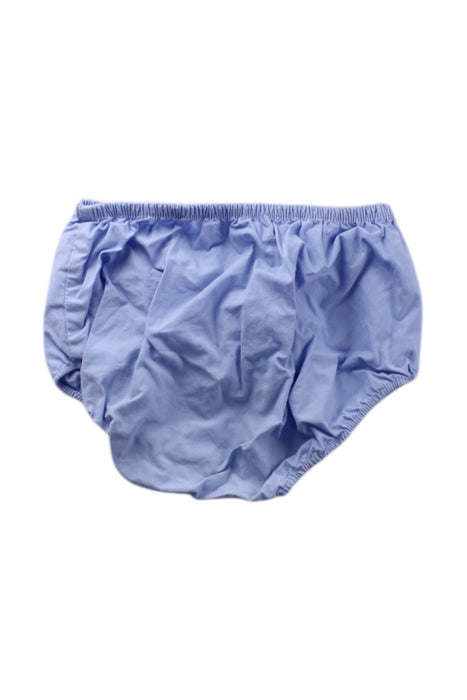 A Blue Bloomers from Little Mercerie in size 12-18M for neutral. (Back View)