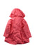 A Pink Coats from Jacadi in size 3T for girl. (Back View)