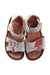A White Sandals from Camper in size 3T for neutral. (Back View)