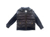A Black Puffer/Quilted Jackets from Bonpoint in size 6T for boy. (Front View)