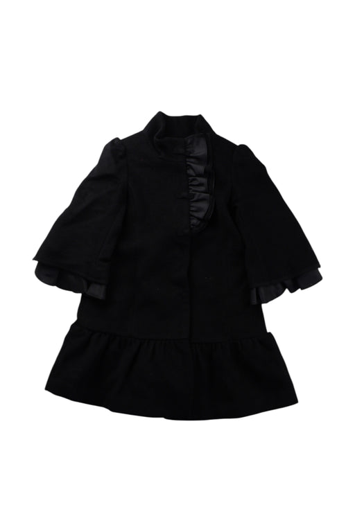 A Black Coats from Nicholas & Bears in size 2T for girl. (Front View)