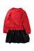 A Red Long Sleeve Dresses from Mayoral in size 7Y for girl. (Back View)