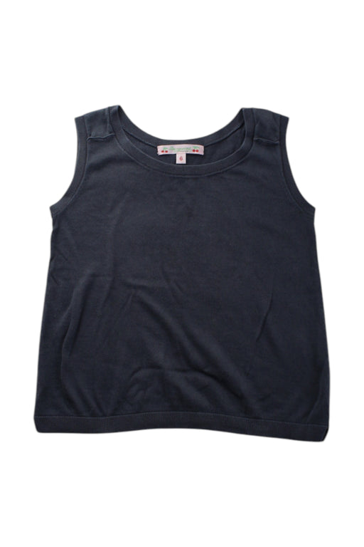 A Navy Sleeveless Tops from Bonpoint in size 6T for neutral. (Front View)