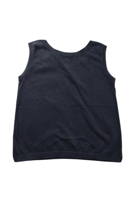 A Navy Sleeveless Tops from Bonpoint in size 6T for neutral. (Back View)