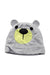 A Grey Beanies from Seed in size Newborn for neutral. (Front View)
