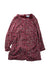 A Red Long Sleeve Dresses from CdeC in size 4T for girl. (Front View)