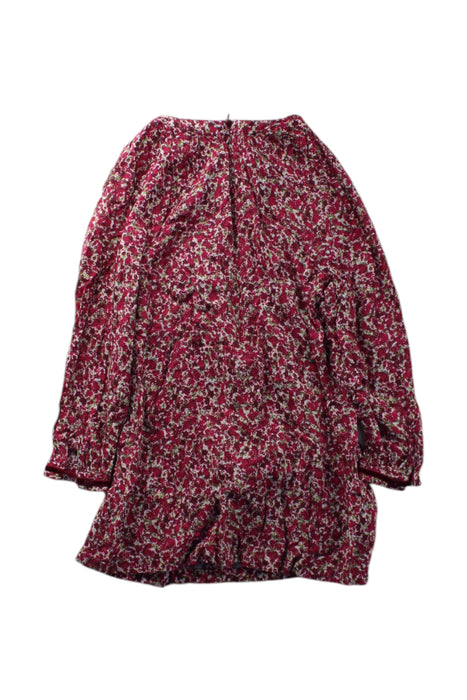 A Red Long Sleeve Dresses from CdeC in size 4T for girl. (Back View)