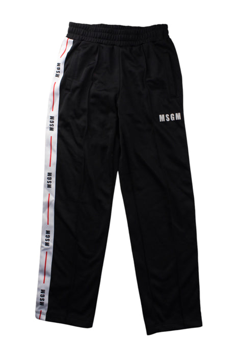 A Black Sweatpants from MSGM in size 8Y for neutral. (Front View)
