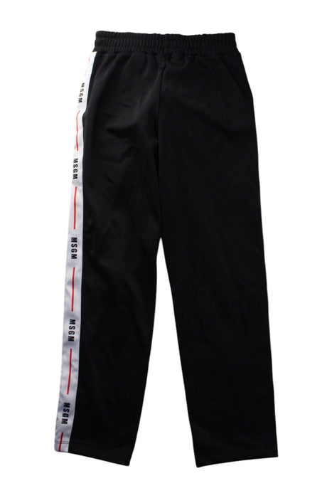 A Black Sweatpants from MSGM in size 8Y for neutral. (Back View)
