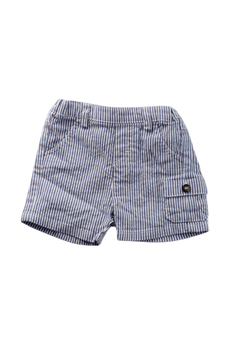 A Blue Shorts from Tartine et Chocolat in size 6-12M for neutral. (Front View)